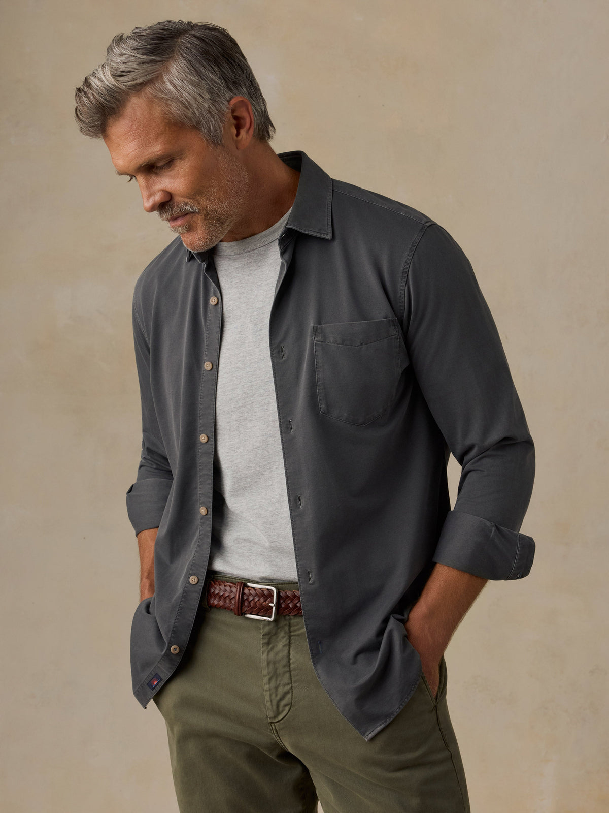 Costa Pique Shirt - Ridge Black