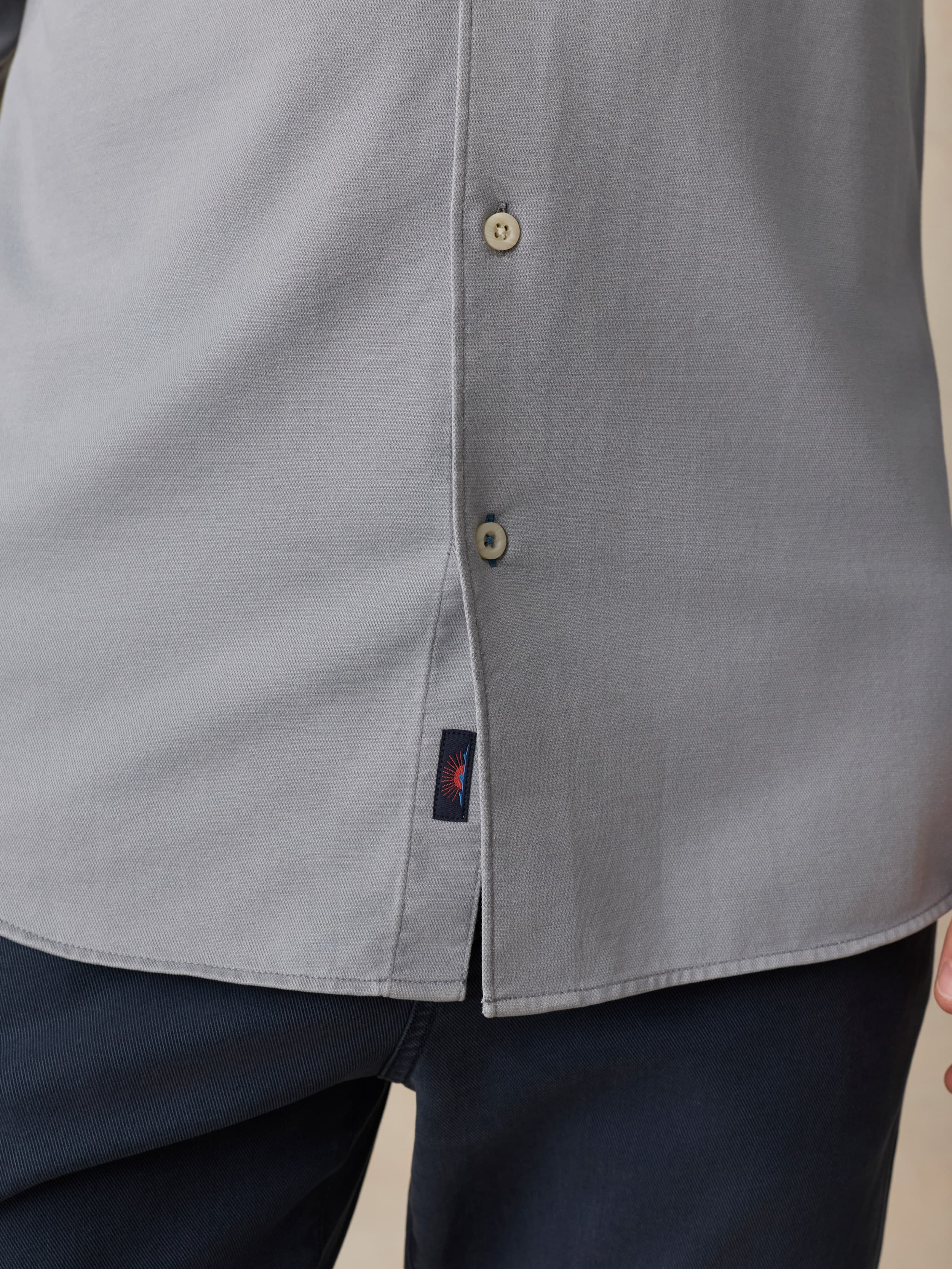 Costa Pique Shirt - Wind Grey
