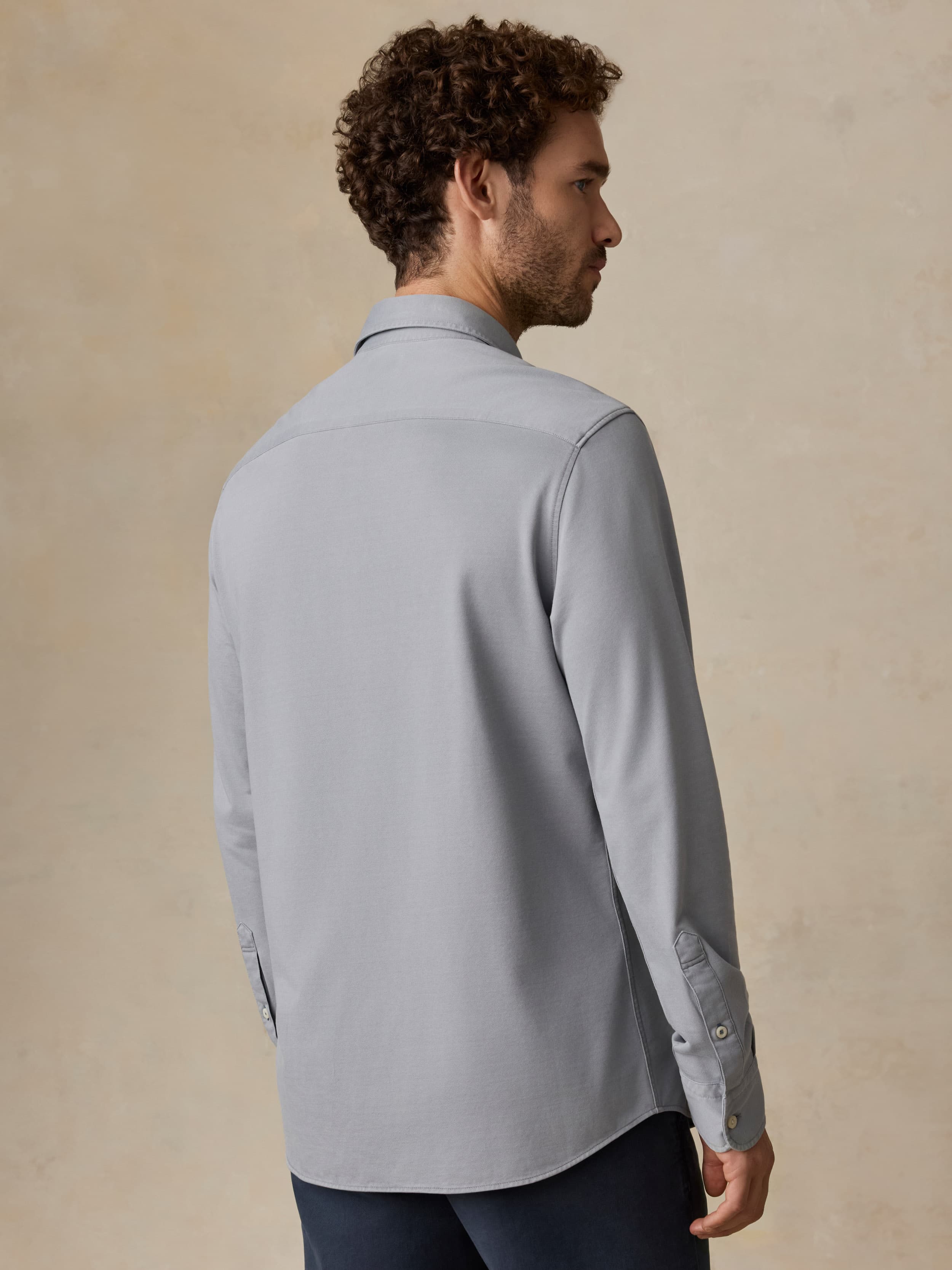 Costa Pique Shirt - Wind Grey