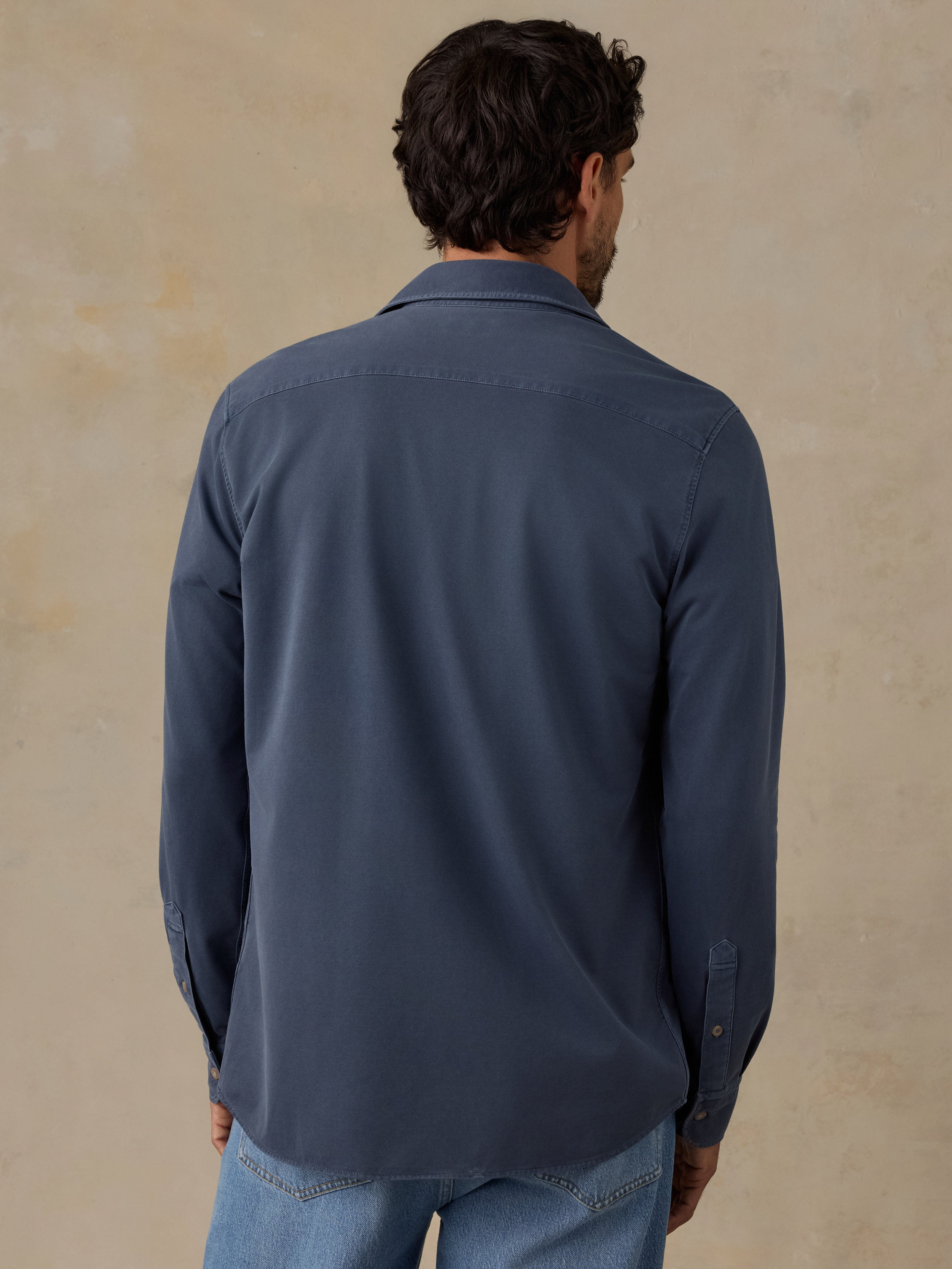 Costa Pique Shirt - Abyss Navy