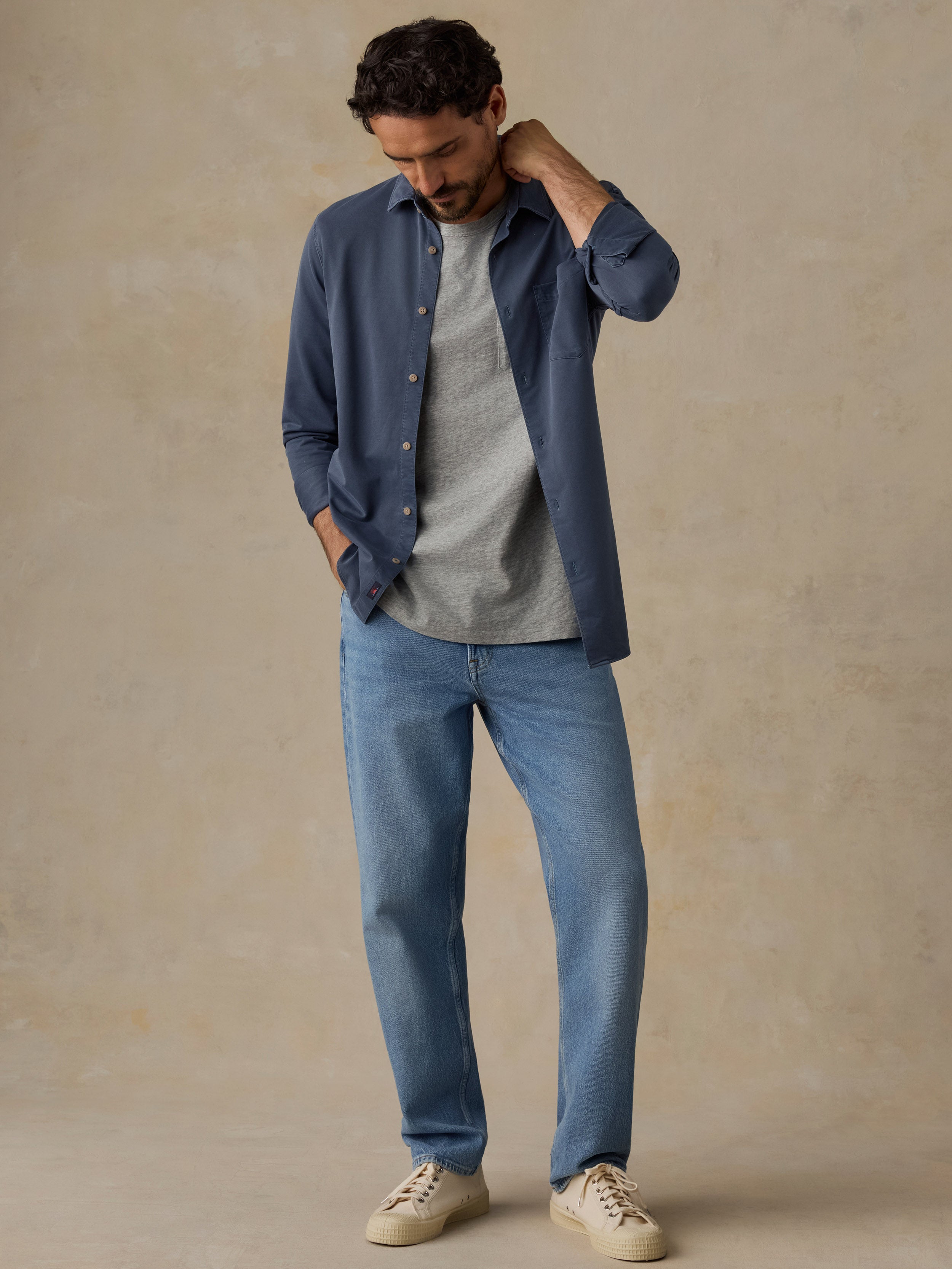 Costa Pique Shirt - Abyss Navy
