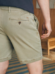 Coastline Chino Short (8") - Mountain Olive