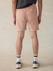 Corduroy Drawstring Utility Short - Coral Dawn