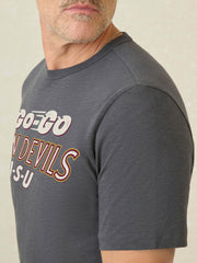 Arizona State University Sunwashed Tee - Graphite