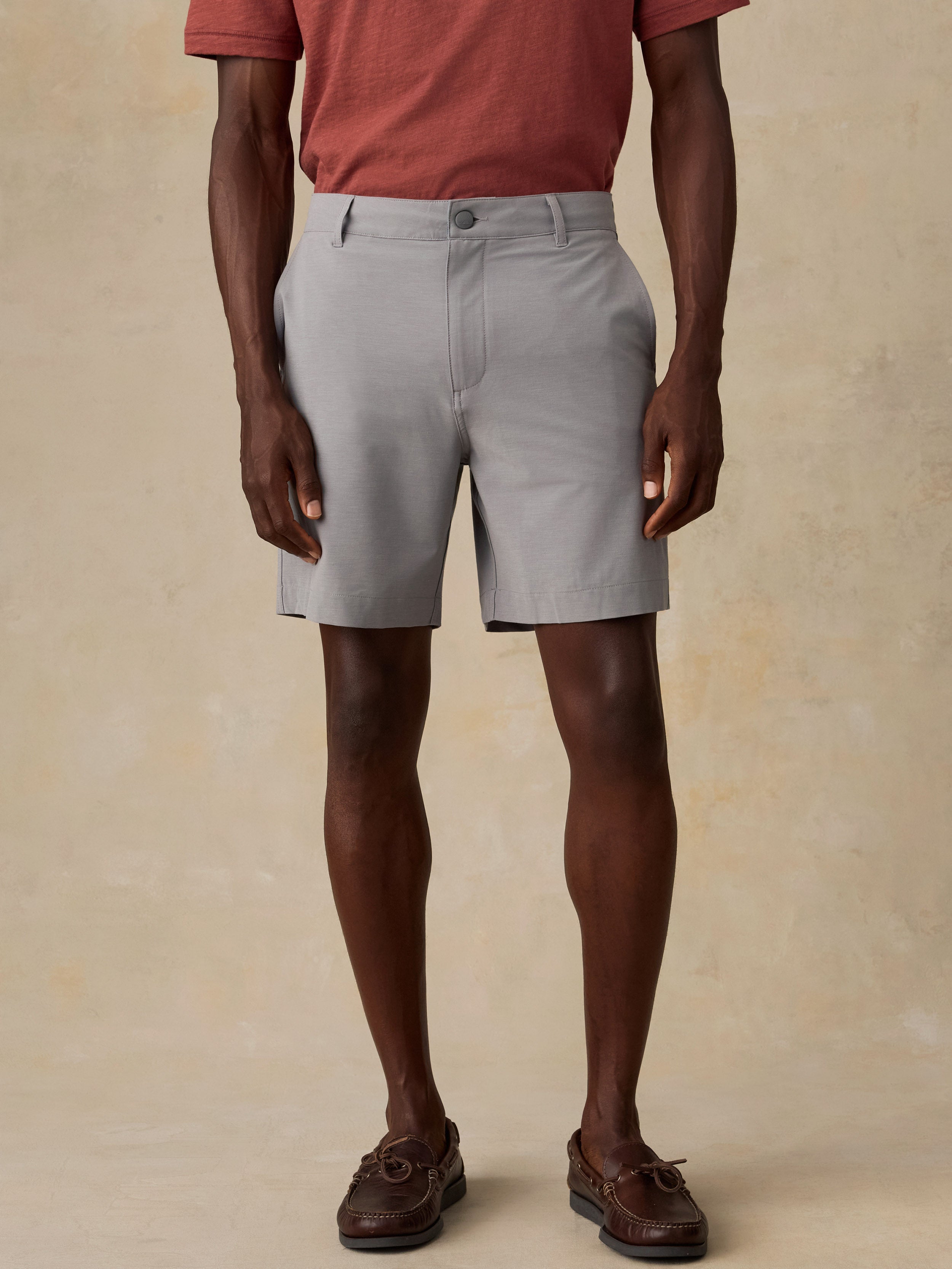 All Day™ Short (7") - Ice Grey