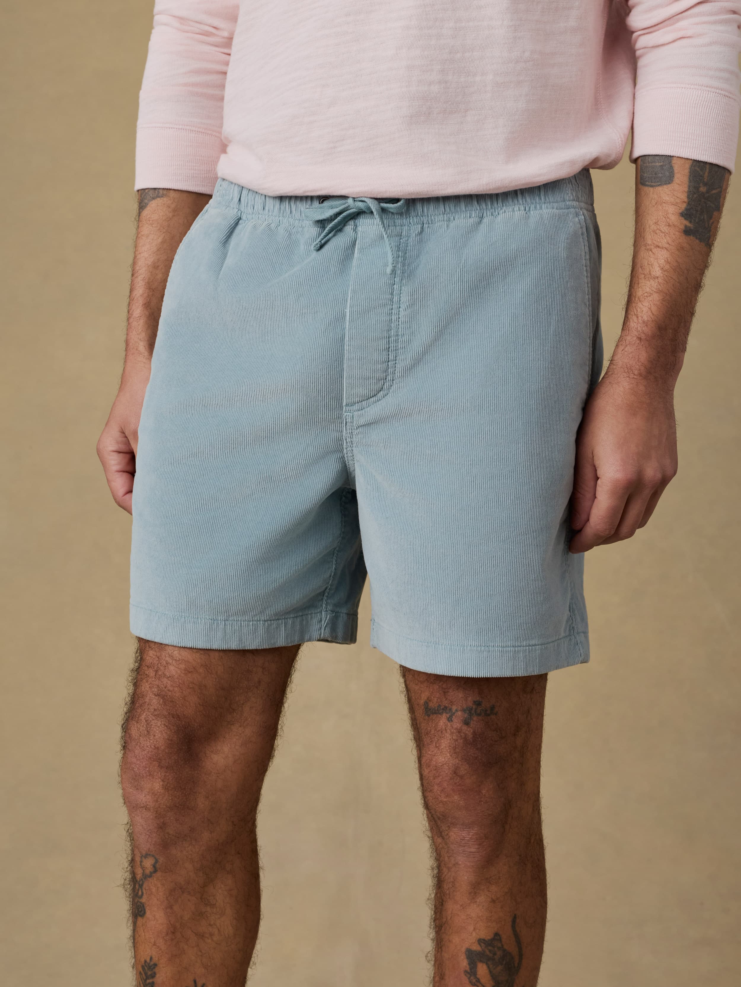 Essential Corduroy Short - Hull Teal