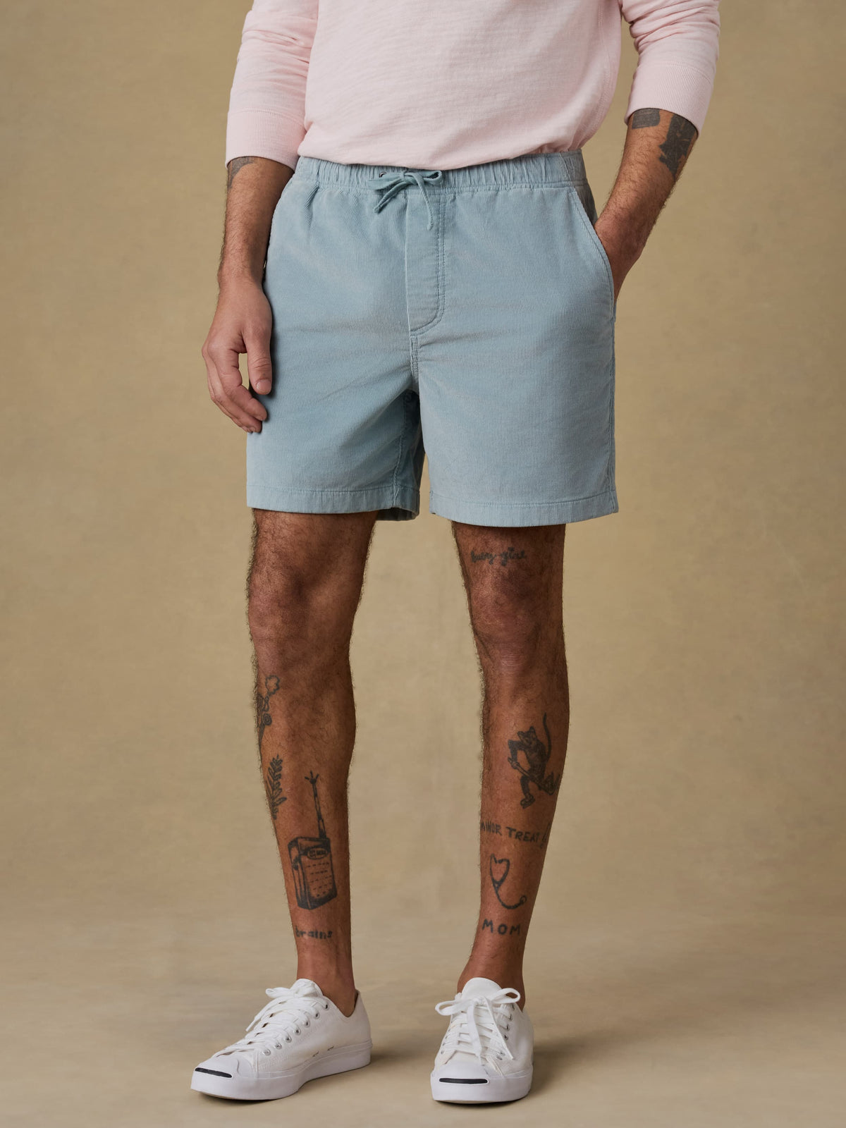 Essential Corduroy Short - Hull Teal