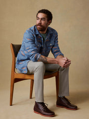 Doug Good Feather Canyon Overshirt - Blue Western Range