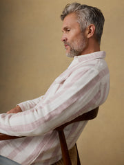 Belmar Workshirt - Sienna Cream Stripe