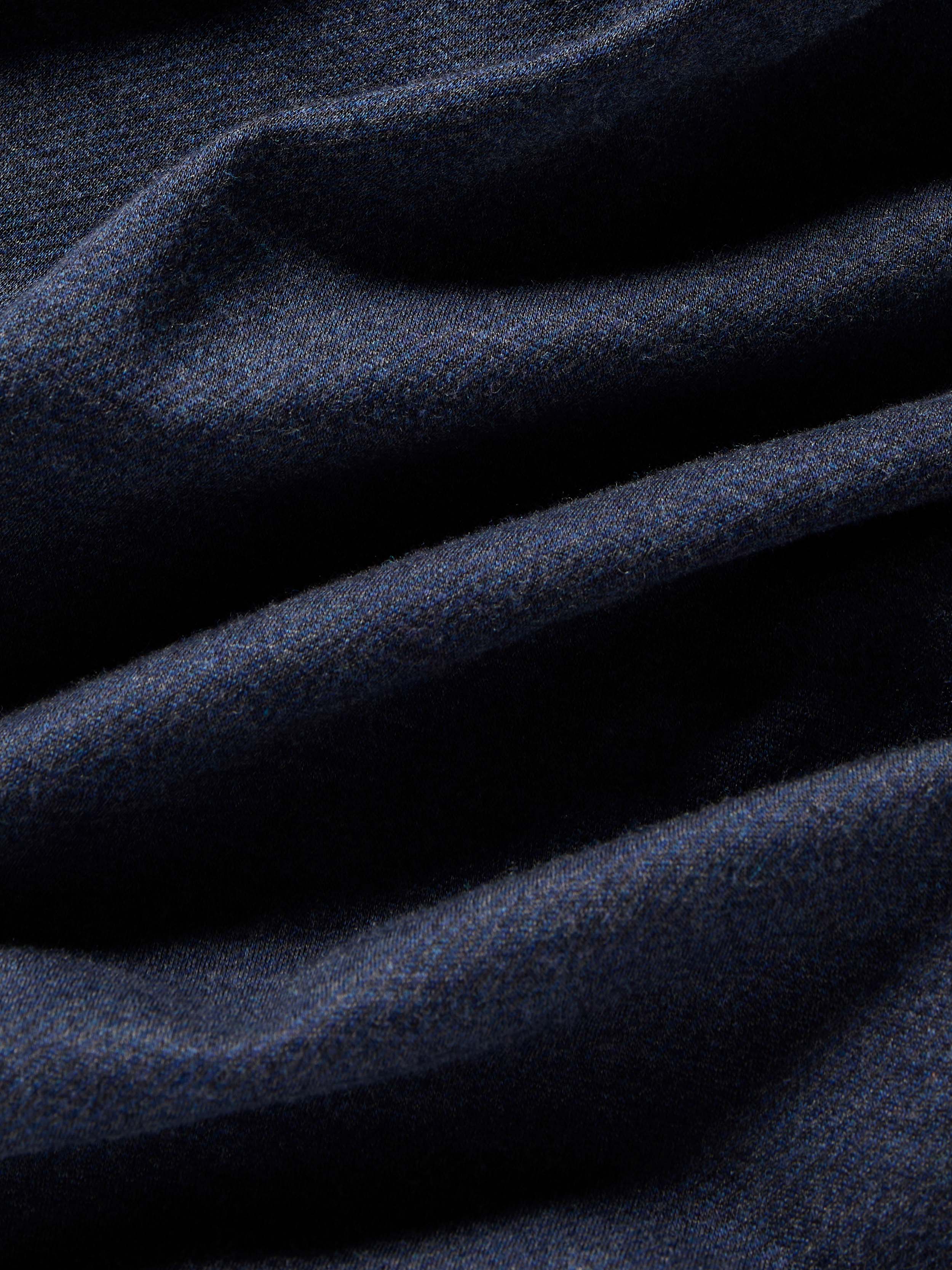 Coastline Knit Shirt - Ocean Heather Twill