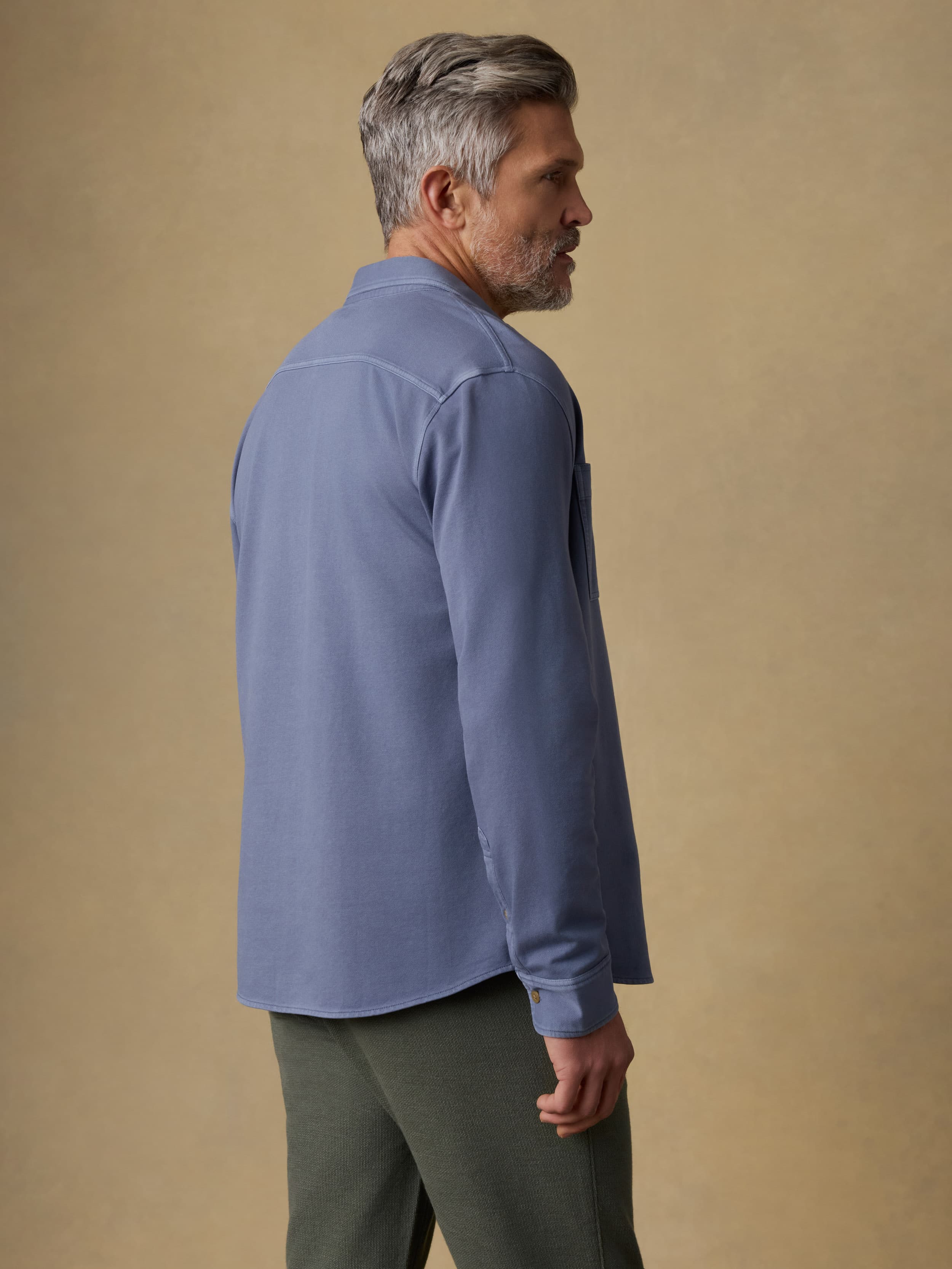 Field Knit Shirt - Flint