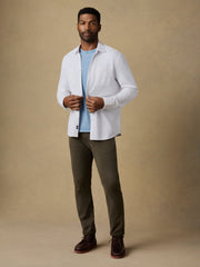 Field Knit Shirt - Pure White