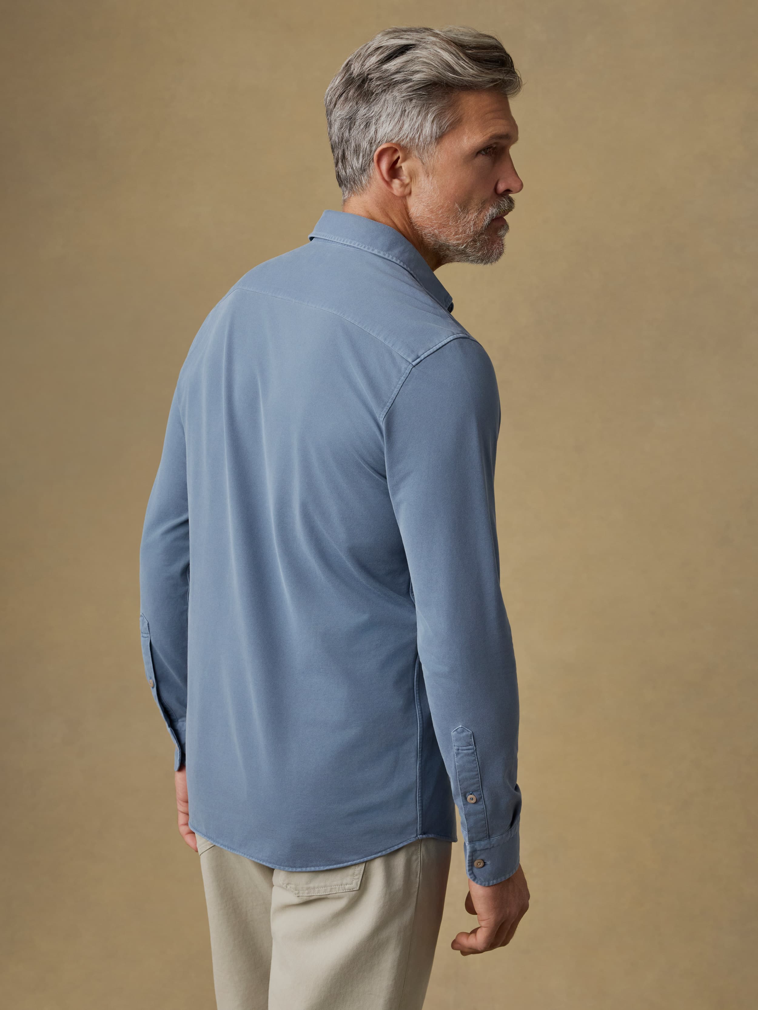 Costa Pique Shirt - Sea Cavern