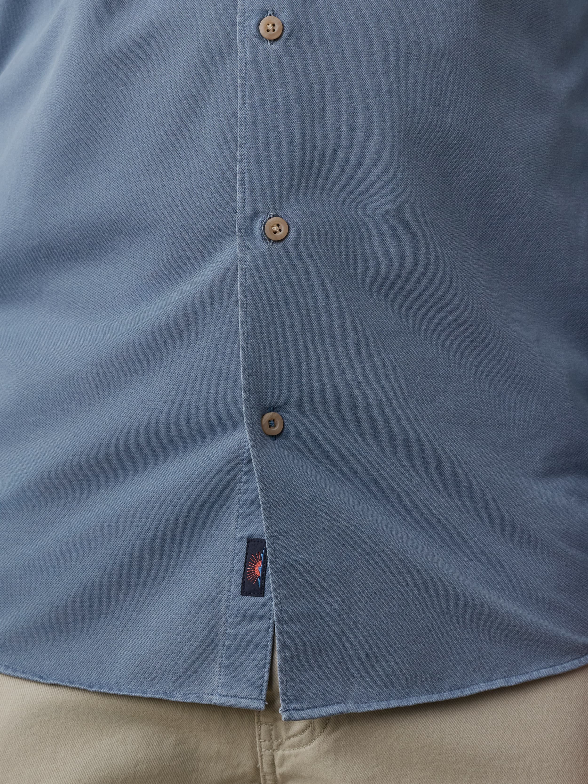 Costa Pique Shirt - Sea Cavern