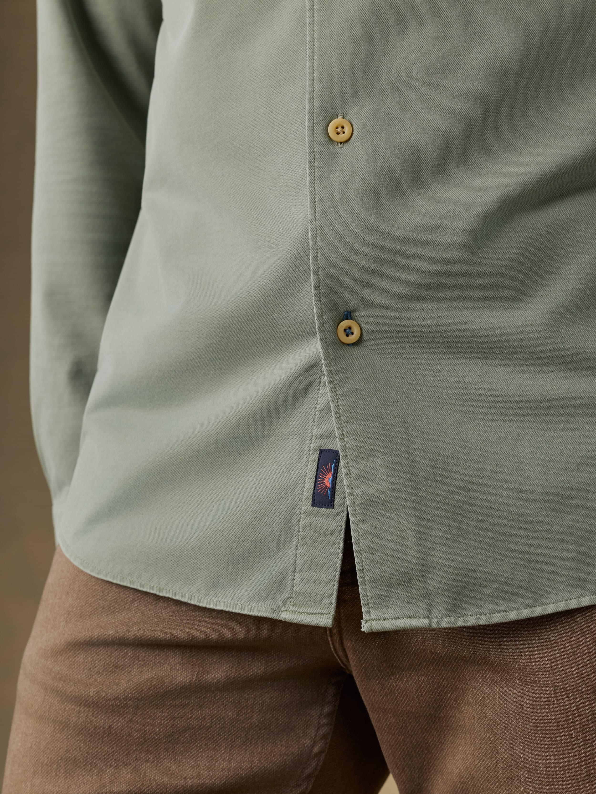 Costa Pique Shirt - Terrain Olive