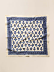 Antique Bouquet Bandana - Navy Multi