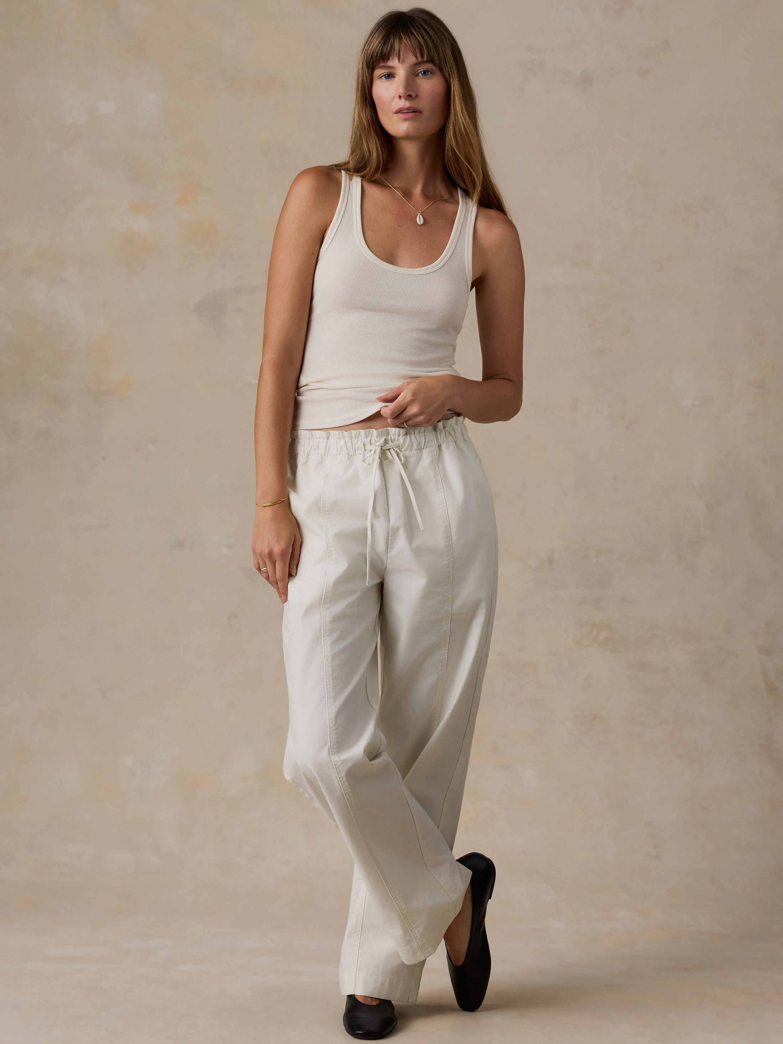 Featherweight Freestyle Tank - Egret