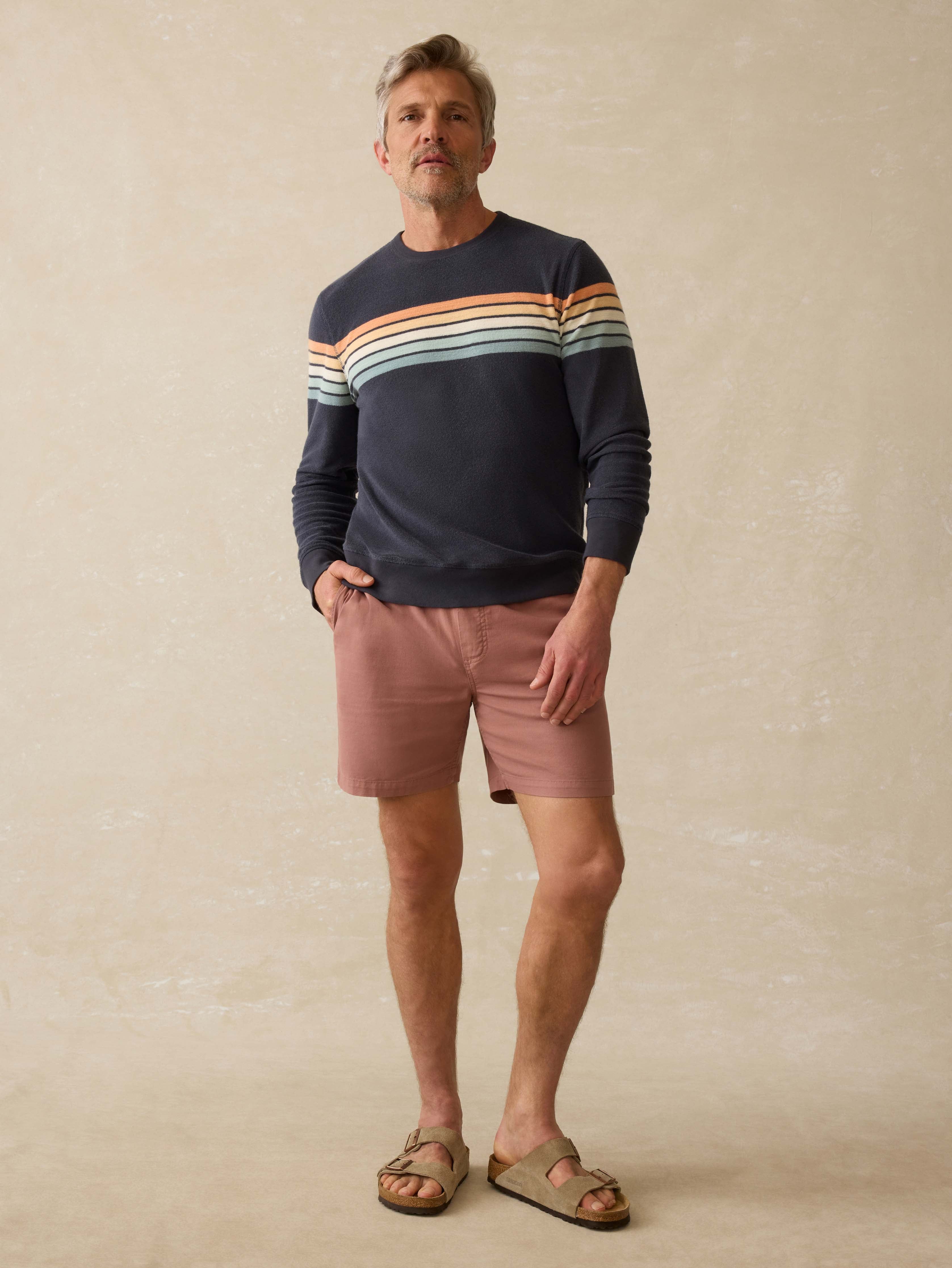 Essential Drawstring Short - Cedar Rose