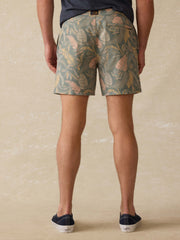 Biarritz Boardshort - Valley Sunwashed Leaves