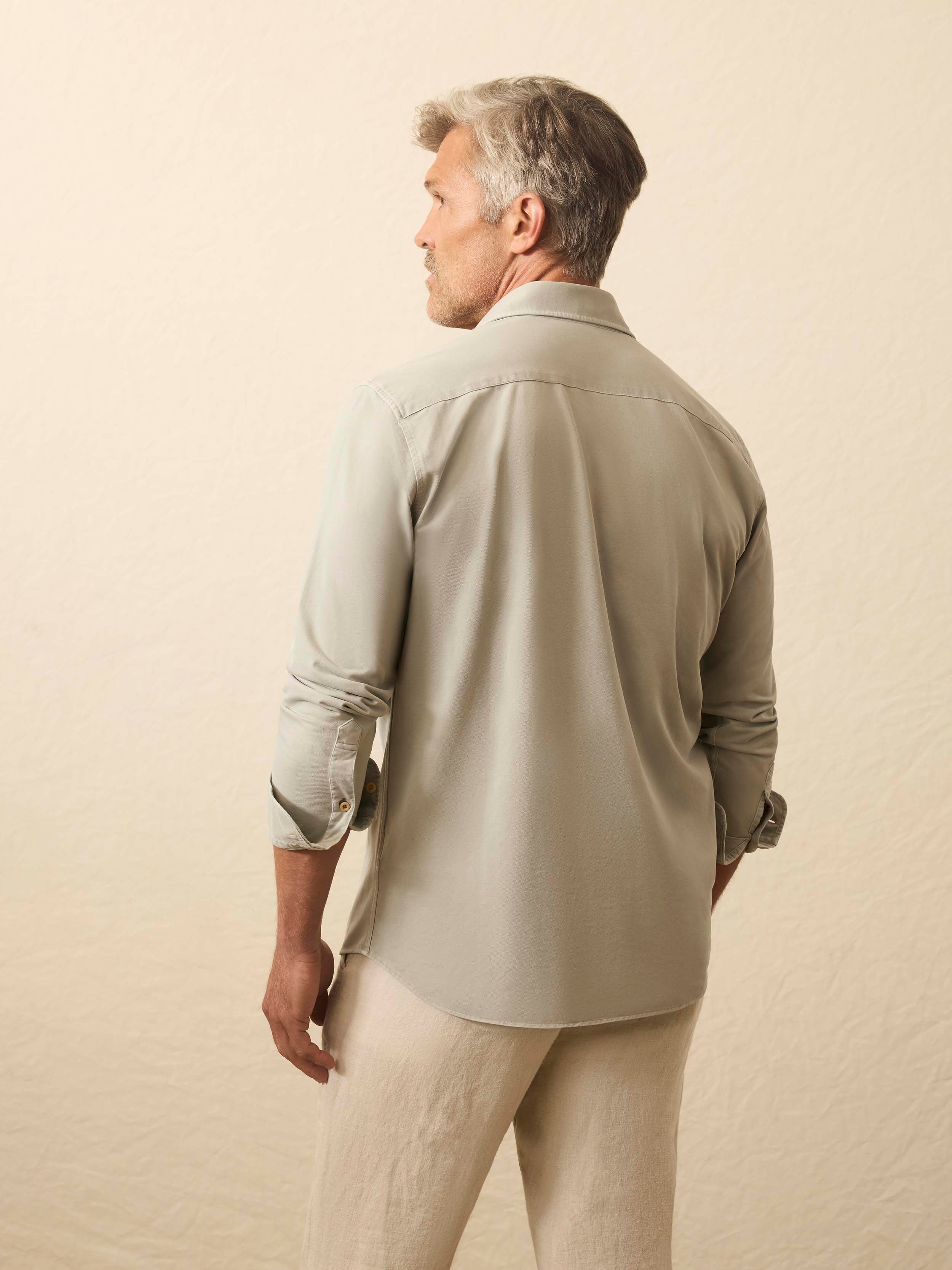 Costa Pique Shirt - Coastal Sage
