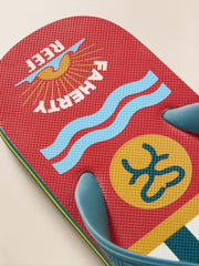 Faherty X REEF Surf Ghana Flip Flop - Agona Green