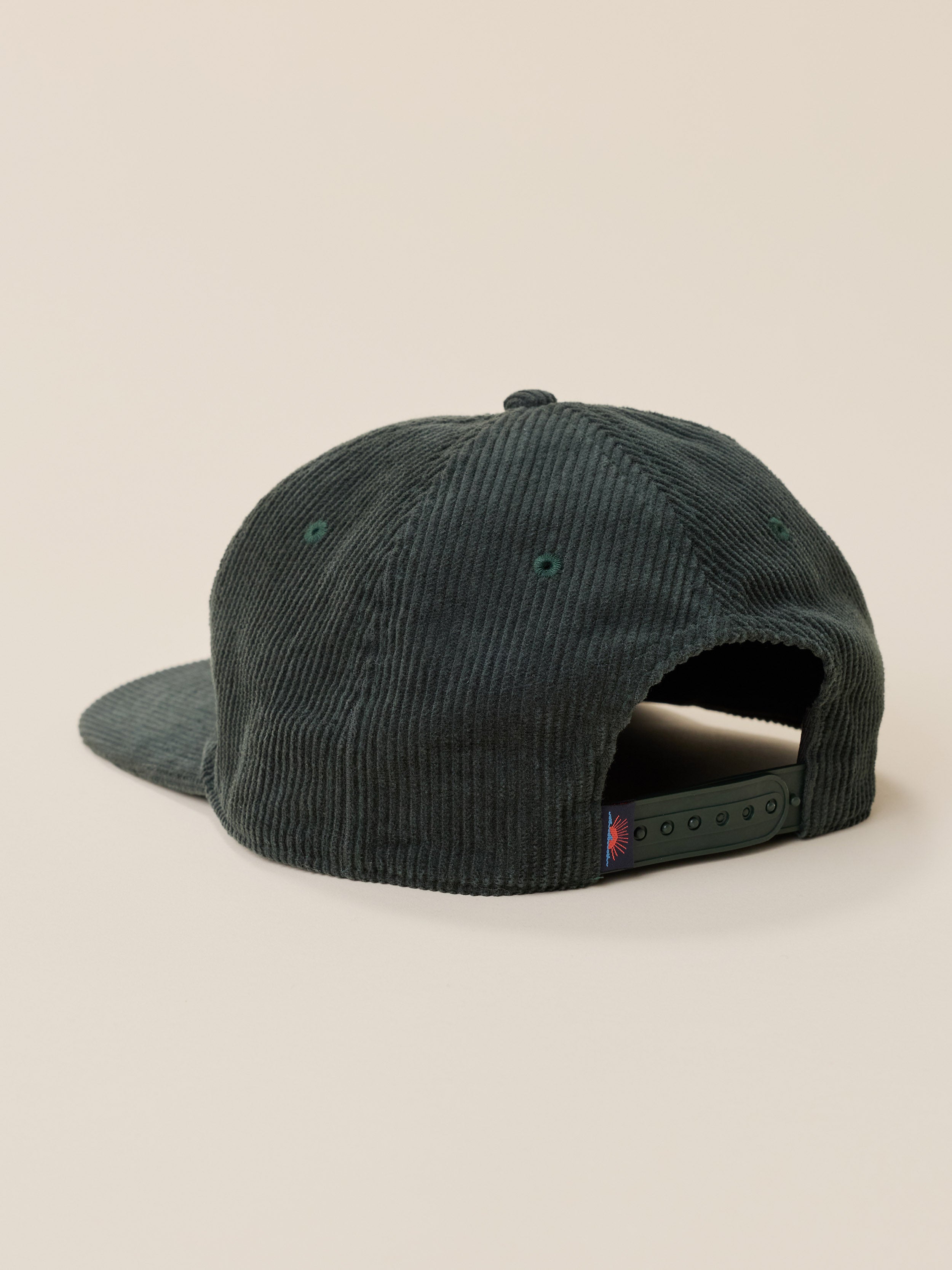 Faherty x Parks Project Pinch Front Cord Hat - Olive