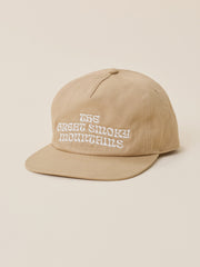 Faherty x Parks Project Smoky Mountains Pinch Front Twill Hat - Elk Brown