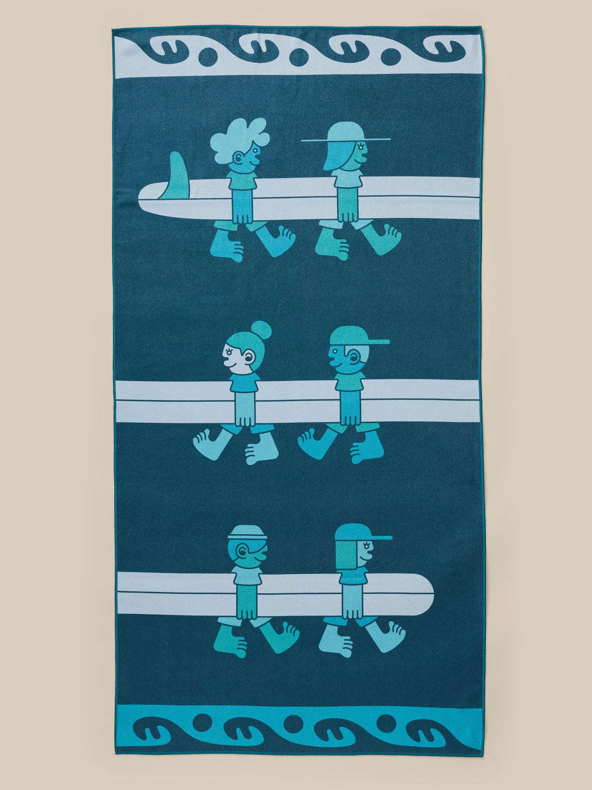 Faherty x Surfrider x Slowtide Quick Dry Towel - Multi