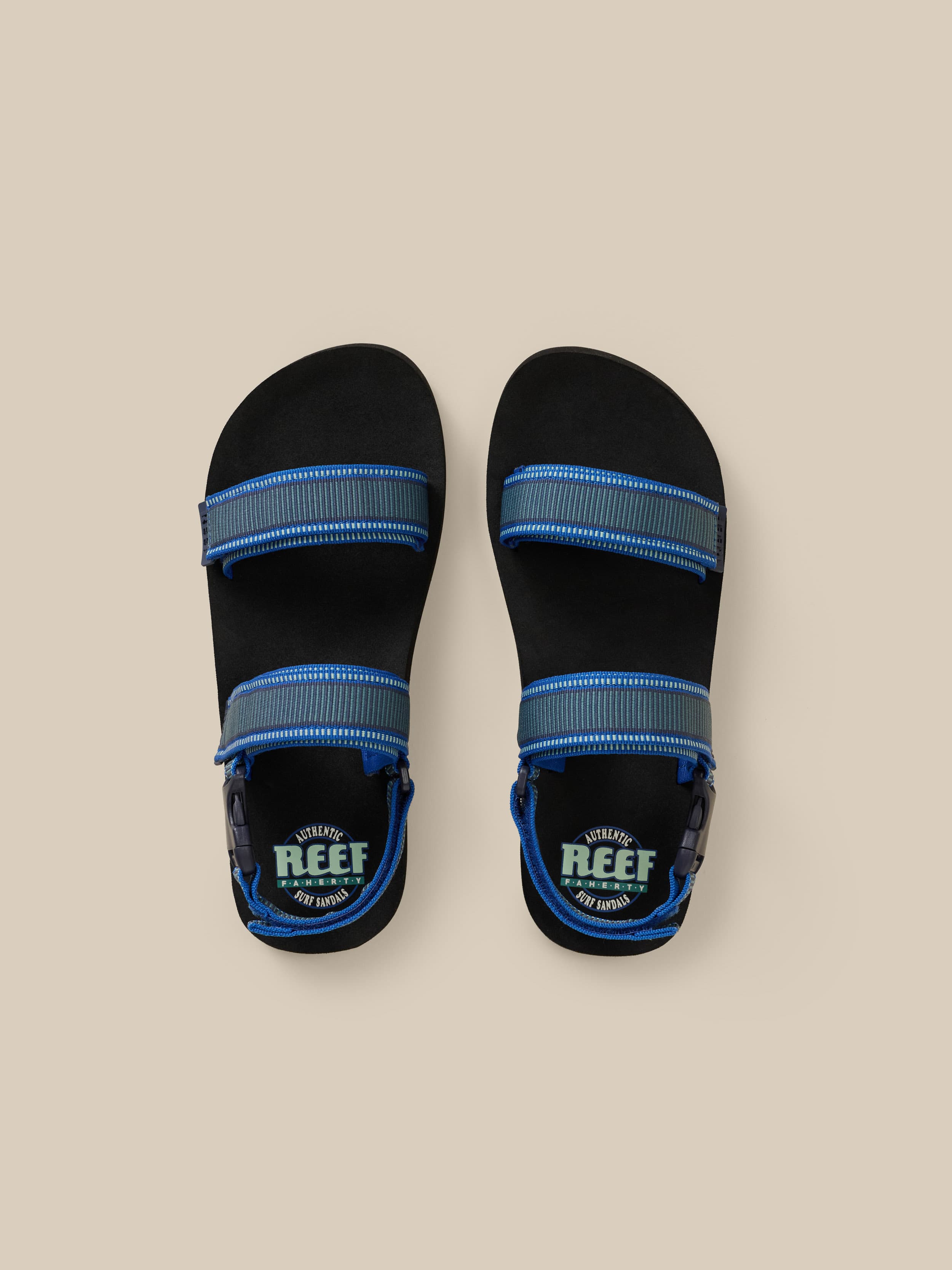 Faherty x REEF Original Convertible - Jungle Blue