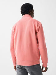 Charleston Long- Sleeve Terry Quarter- Zip - Faded Flag