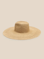 Cuyana For Faherty Beach Hat - Dark Natural