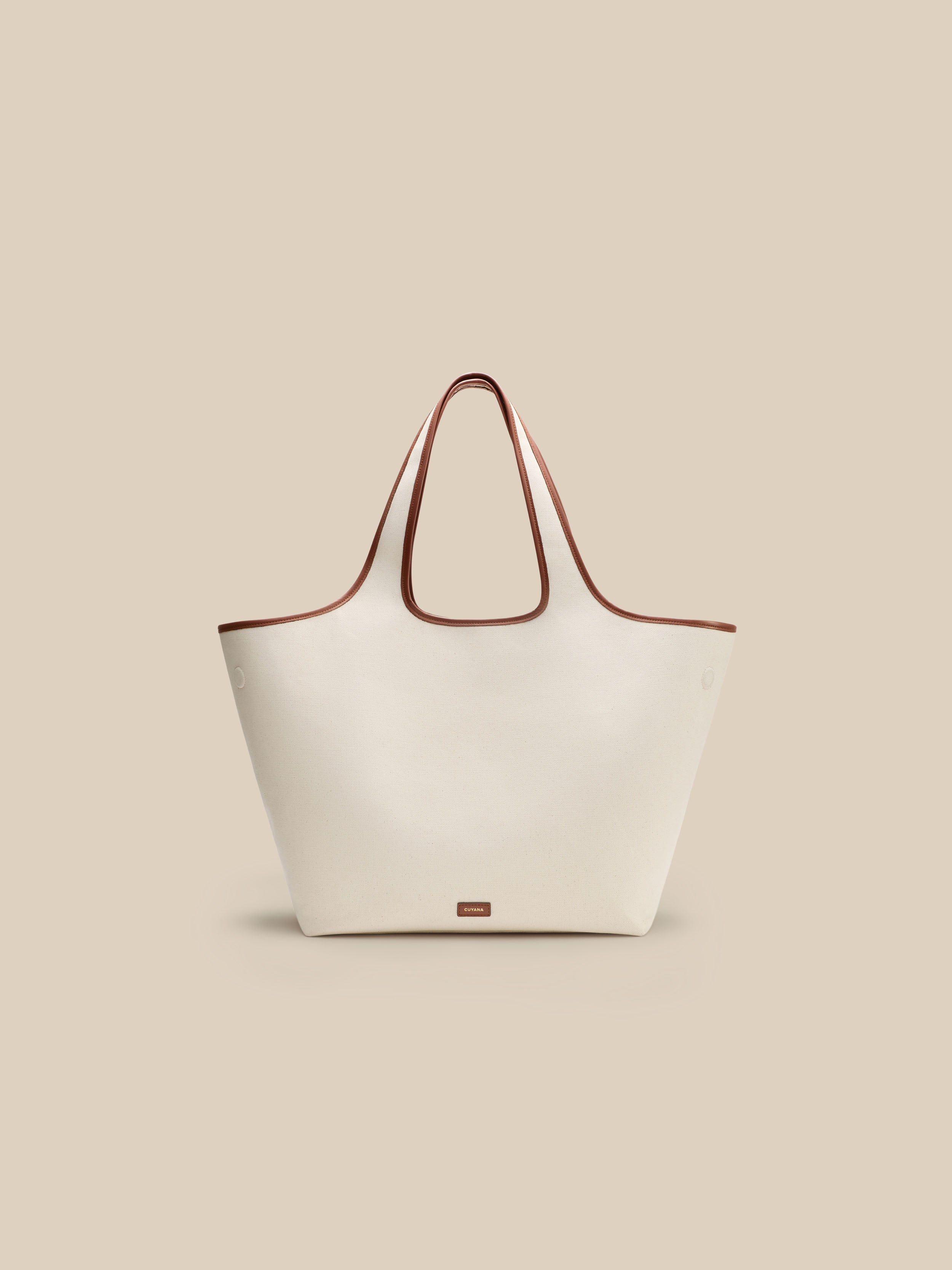 Cuyana For Faherty Oversized Canvas System Tote - Natural