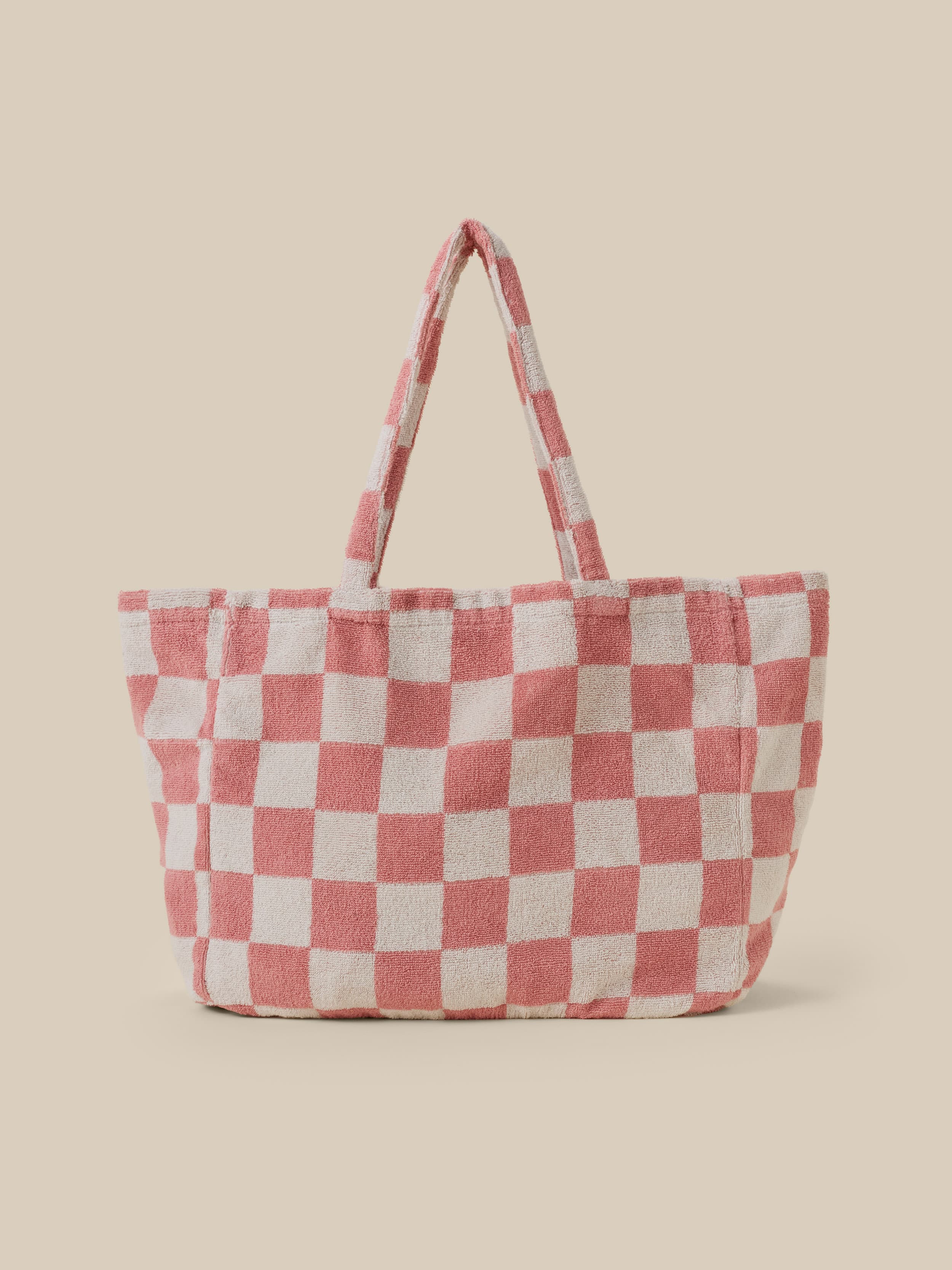 Cabana Towel Terry Tote - Red Shell Buffalo