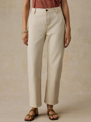 Driftwood Denim Pant - Almond Milk