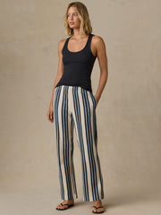 Baja Pant - Kingfisher Stripe