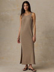 Cotton Hemp Tank Dress - Desert Husk