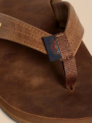 Faherty X REEF Drift Away Flip Flop - Dark Brown