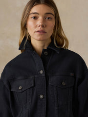 Driftwood Denim Jacket - Washed Black