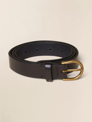 East End Leather Belt - Black