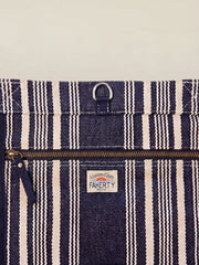 Dune Stripe Beach Tote - Peacoat